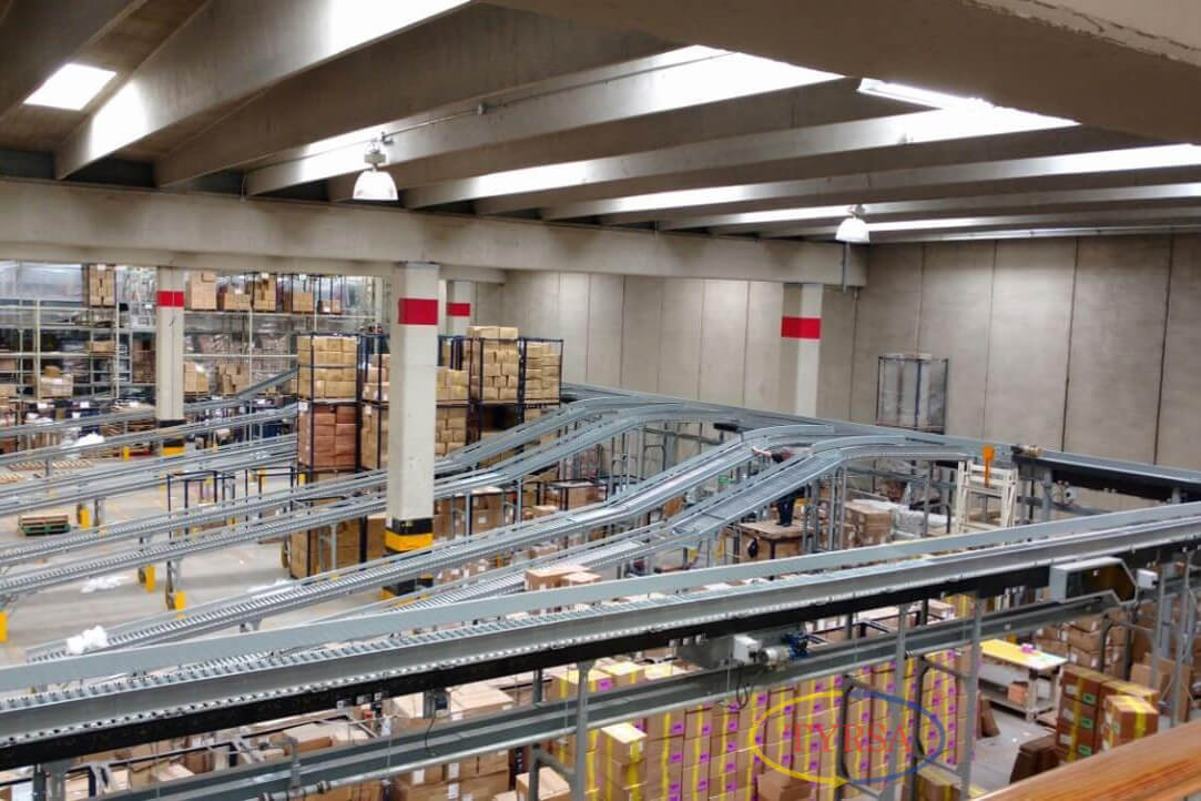Conveyors para sistemas de clasificación automática